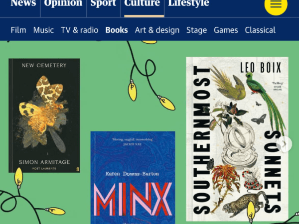 Minx in the&nbsp;Guardian